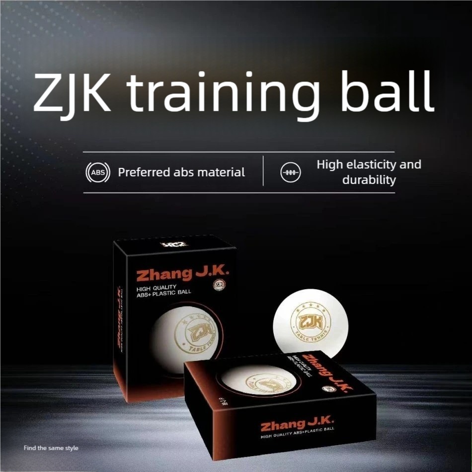 Table Tennis Match - ลูกปิงปอง ZJK Training 40+ สำหรับฝึกซ้อม, 6
