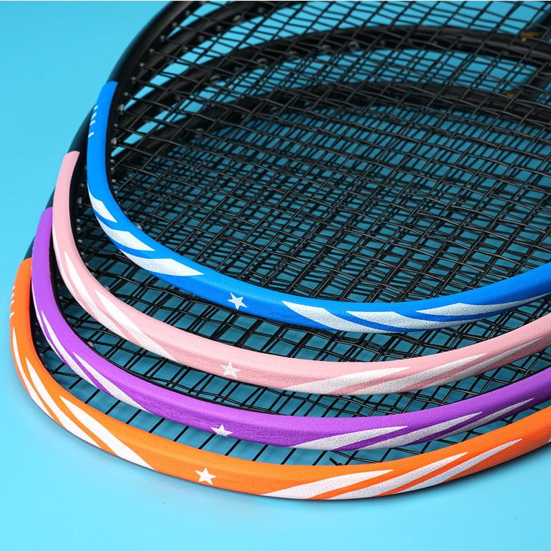 Side Tape Racket - เทปป้องกันไม้แบดมินตัน 1/5 ชิ้น แบบติดเอง แถบป้องกันหัวไม้ สำหรับอุปกรณ์กีฬาแบดมินตัน