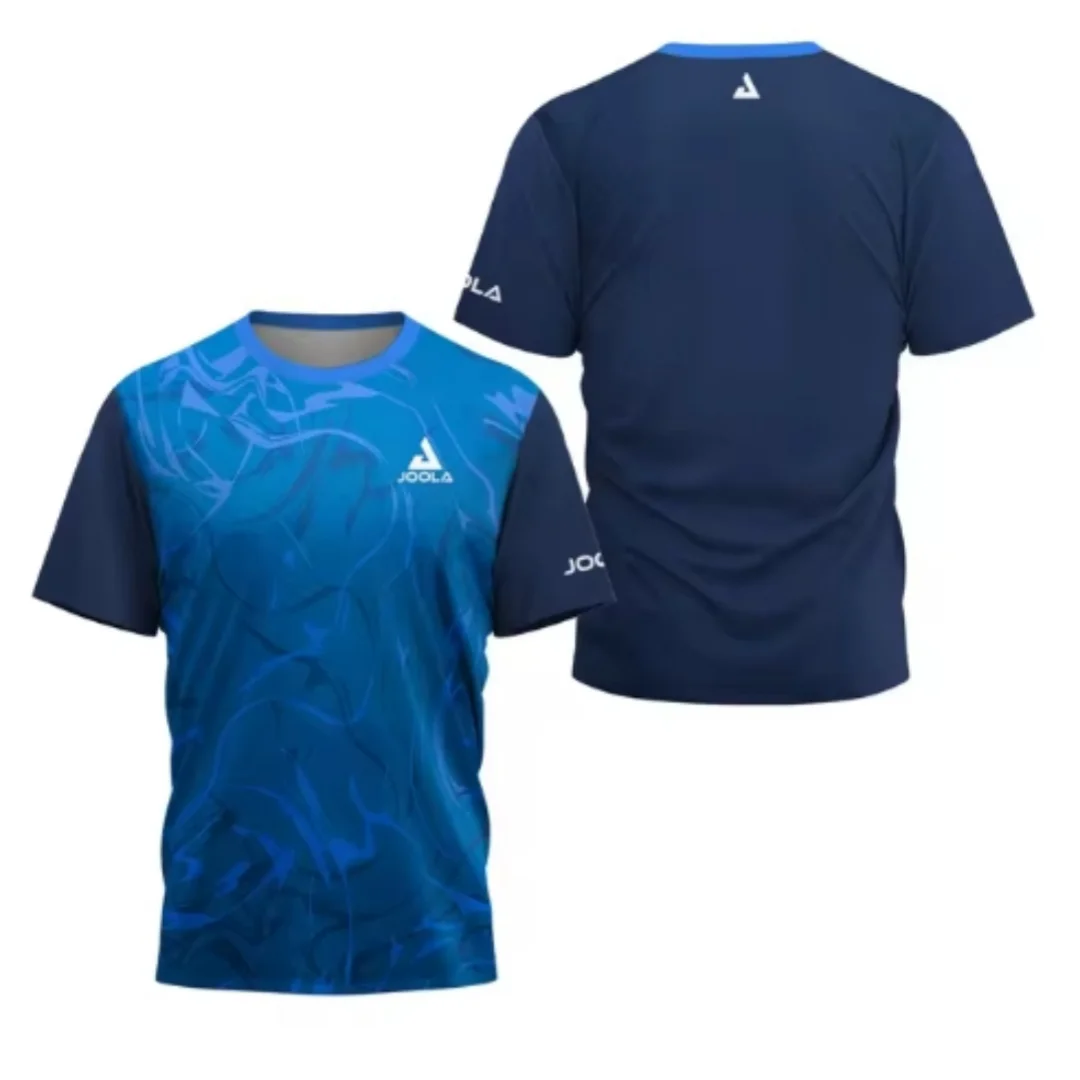 Table Tennis Match - เสื้อยืดกีฬาเทนนิส แบดมินตัน เทเบิลเทนนิส ลายดอกไม้ ฤดูร้อน 2024