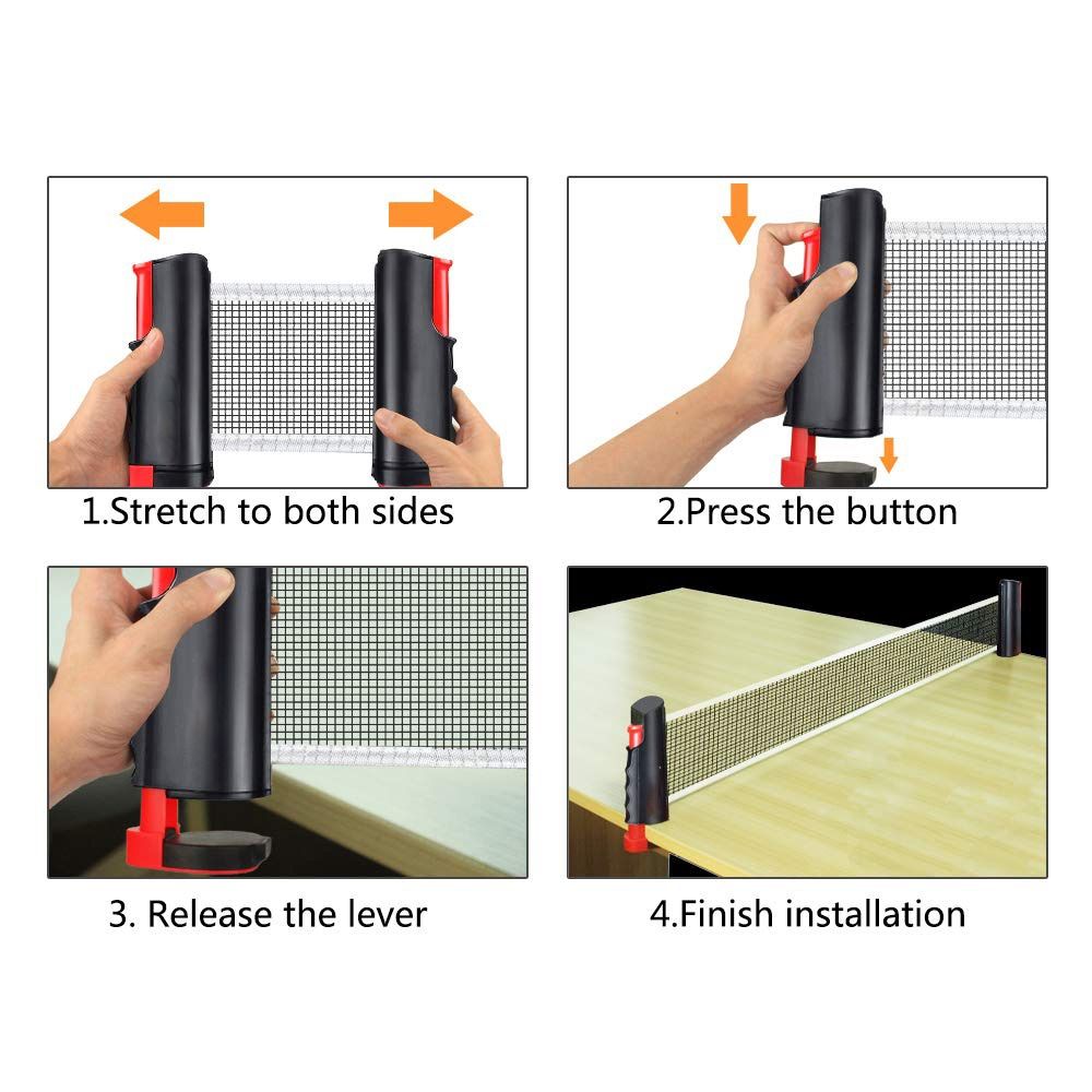 ชุดตาข่ายปิงปองแบบพับเก็บได้พร - Table Tennis Barrier บทวิจารณ์และราคา