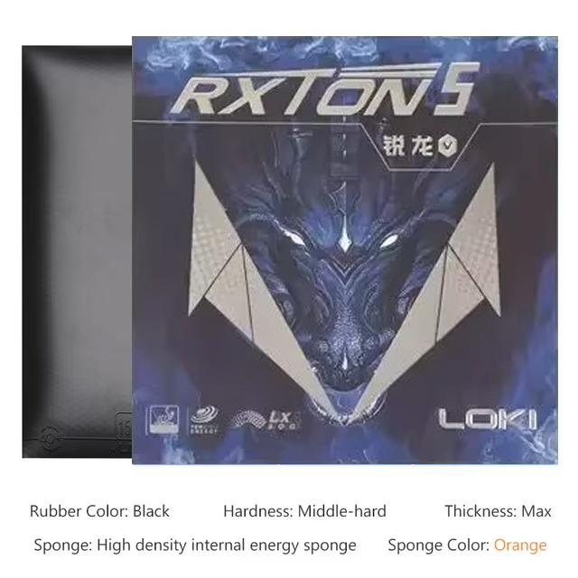 ยางปิงปอง LOKI RXTON 1 3 5 7 แ - Table Tennis Movie บทวิจารณ์และราคา