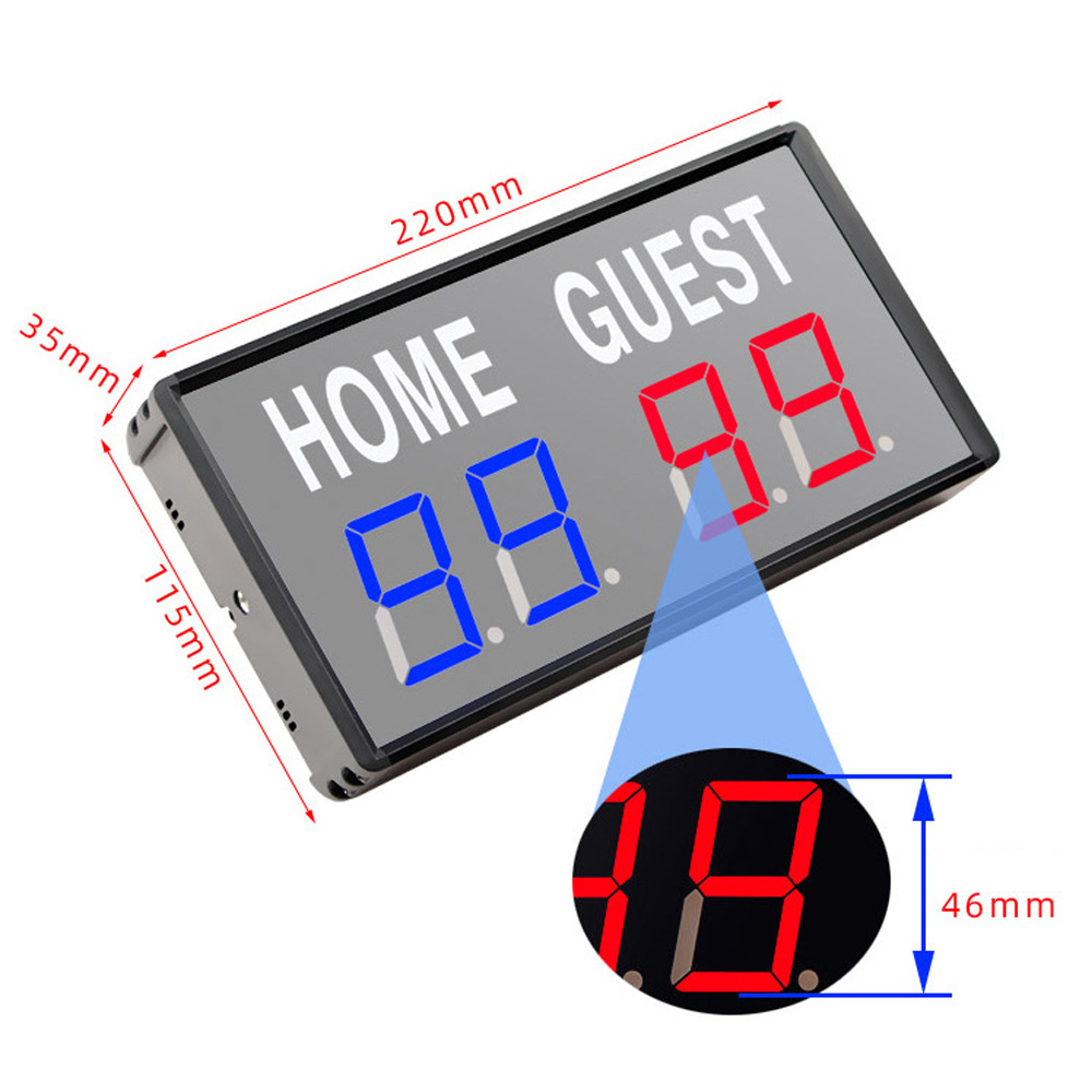 ป้ายบอกคะแนนอิเล็กทรอนิกส์ LED - Table Tennis Match บทวิจารณ์และราคา
