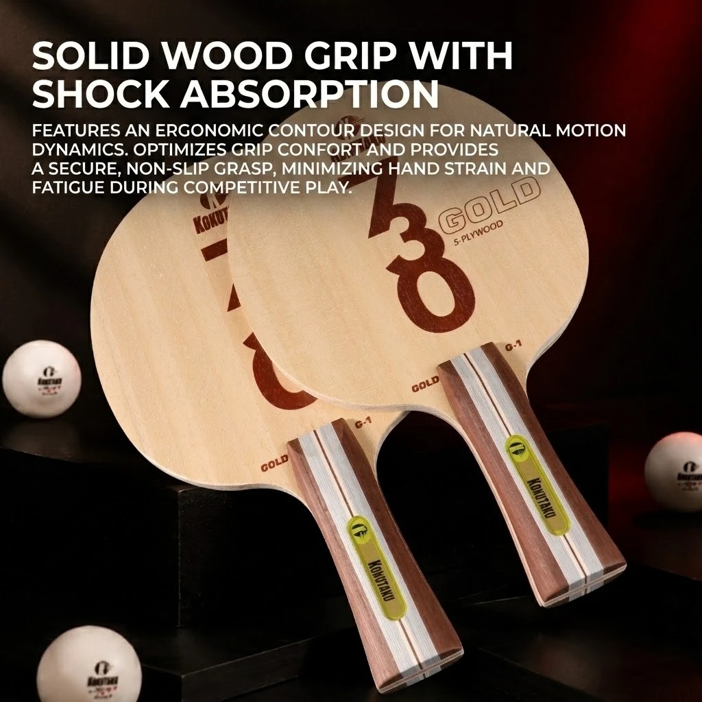 ไม้ปิงปอง Kokutaku รุ่น FL 730 - Table Tennis Usa บทวิจารณ์และราคา