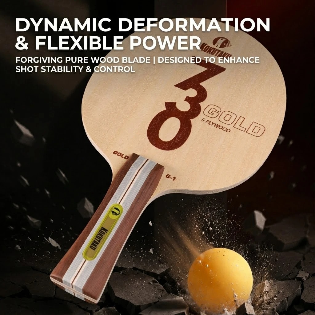 ไม้ปิงปอง Kokutaku รุ่น FL 730 - Table Tennis Usa บทวิจารณ์และราคา