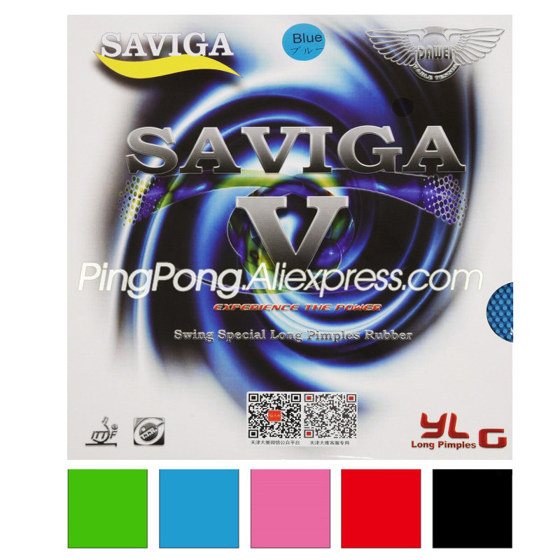 สีสัน DAWEI SAVIGA V Pips-ยาวป - Table Tennis Forehand Rubber บทวิจารณ์และราคา