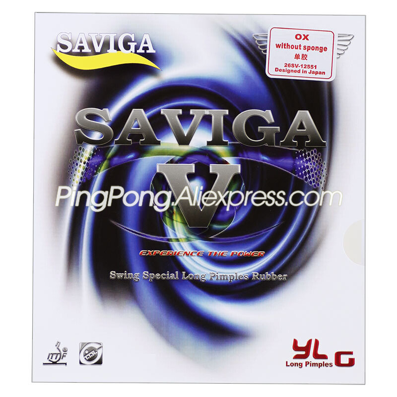 สีสัน DAWEI SAVIGA V Pips-ยาวป - Table Tennis Forehand Rubber บทวิจารณ์และราคา