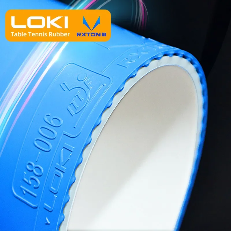 ยางปิงปอง LOKI RXTON 3 สีฟ้าชม - Table Tennis Movie บทวิจารณ์และราคา