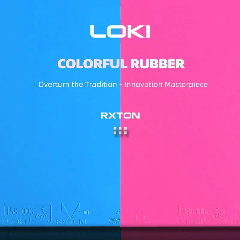 ยางปิงปอง LOKI RXTON 3 สีฟ้าชม - Table Tennis Movie บทวิจารณ์และราคา
