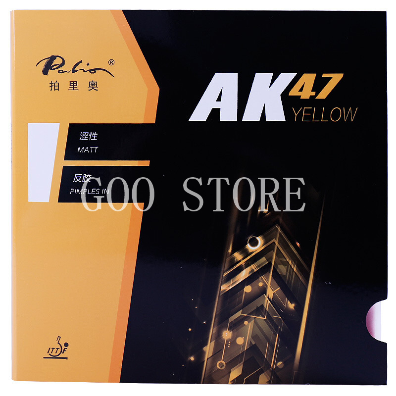 Palio AK47ลายกีฬาปิงปองยาง Pip - Table Tennis Forehand Rubber บทวิจารณ์และราคา
