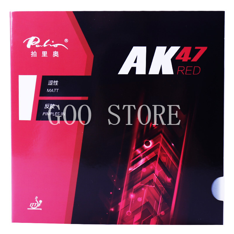 Palio AK47ลายกีฬาปิงปองยาง Pip - Table Tennis Forehand Rubber บทวิจารณ์และราคา