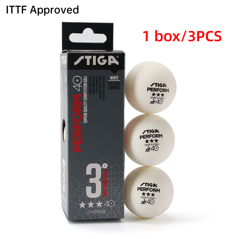 ลูกปิงปอง STIGA 3 ดาว 40+ ABS  - Table Tennis Match บทวิจารณ์และราคา