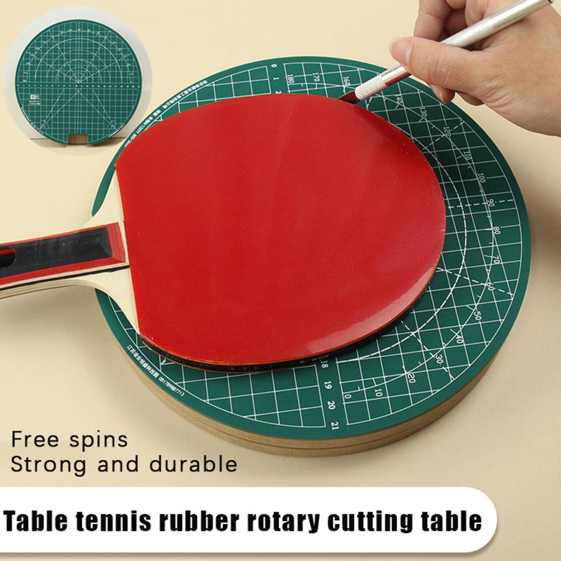 ชุดแผ่นรองตัดยางปิงปองแบบหมุนไ - Table Tennis Match บทวิจารณ์และราคา