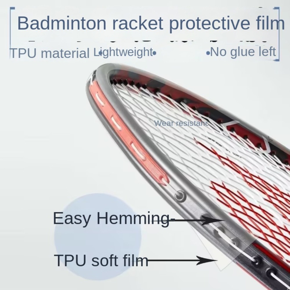 เทปขอบไม้เทนนิสแบบใส ติดด้วยตั - Side Tape Racket บทวิจารณ์และราคา
