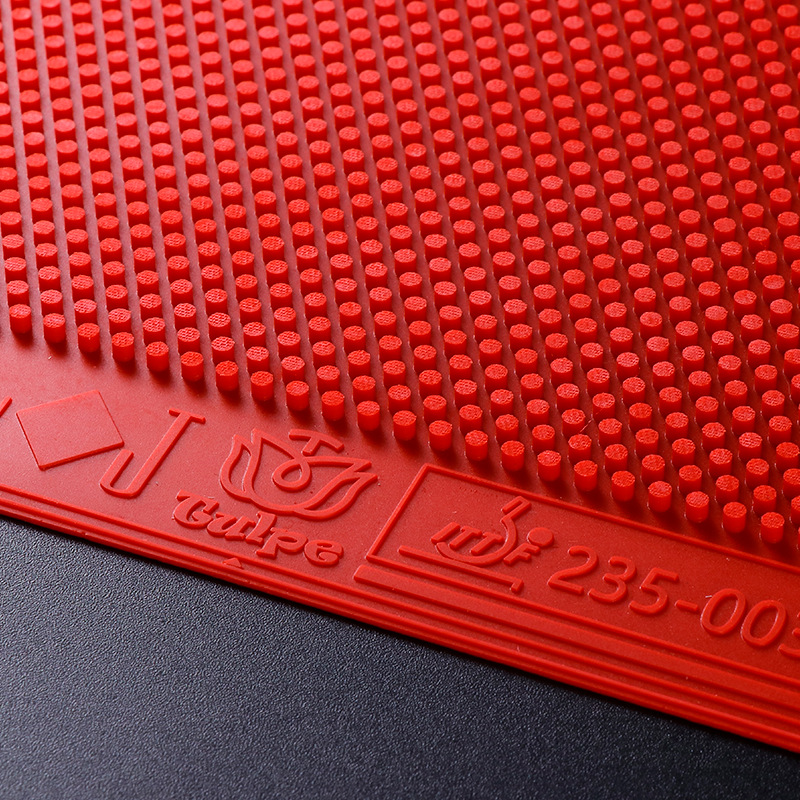 ยางปิงปอง TULPE สีเขียว น้ำเงิ - Table Tennis Forehand Rubber บทวิจารณ์และราคา