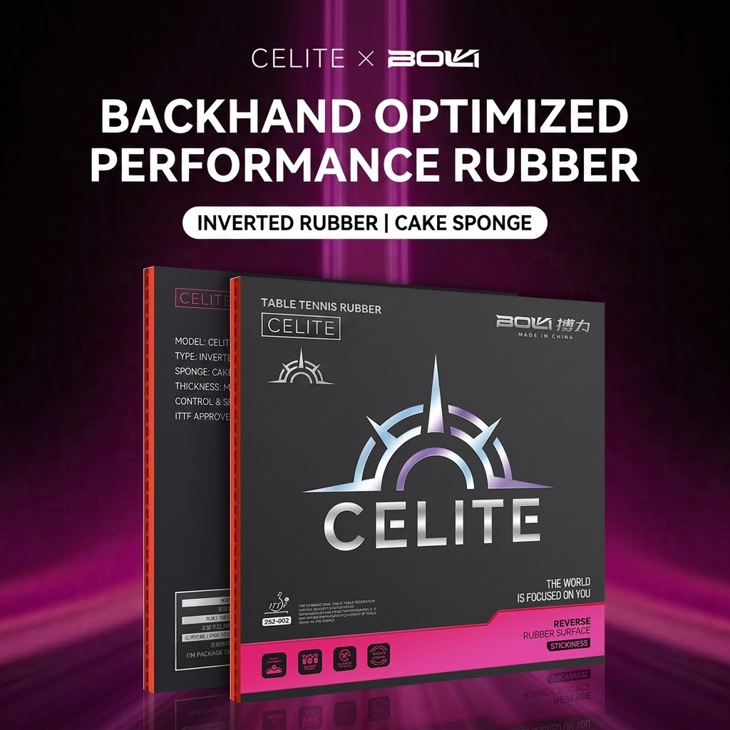 ยางหุ้มไม้ปิงปอง Boli, ยางไม้ป - Table Tennis Forehand Rubber บทวิจารณ์และราคา